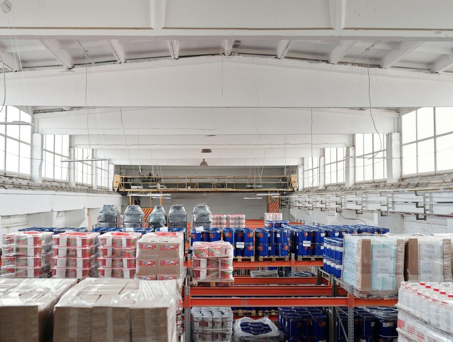 Order being picked and packed for dispatch